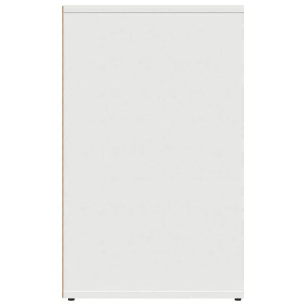 vidaXL Dressing Cabinet White 80x40x65 cm Engineered Wood