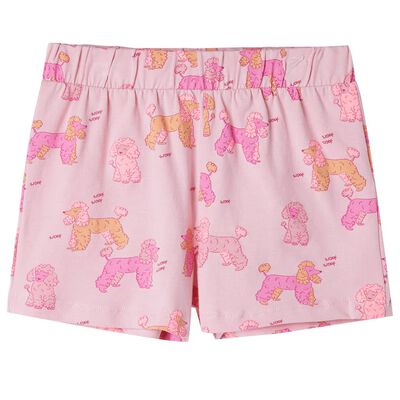 Kids' Pyjamas with Short Sleeves Light Pink 92