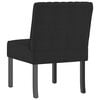 vidaXL Slipper Chair Black Velvet