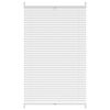 Plisse Blind 70x150cm White Pleated Blind