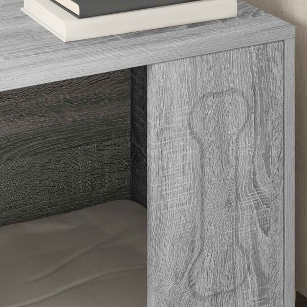 vidaXL Dog House Grey Sonoma 44 x 42 x 49 cm Engineered Wood