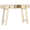 vidaXL Console Table 110x35x76 cm Solid Mango Wood