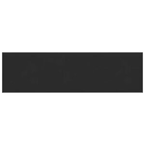 vidaXL Window Sill Black with wood grain 160 x 40 x 4.5 cm PVC