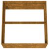 vidaXL Planter 80x80x40 cm Corten Steel
