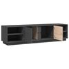 vidaXL TV Cabinet Grey 156x40x40 cm Solid Wood Pine