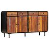 vidaXL Sideboard Solid Reclaimed Wood 140x35x76 cm