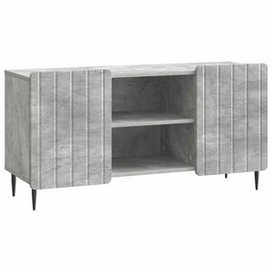 vidaXL TV Cabinet Concrete Grey 102 x 34.5 x 52 cm Engineered Wood