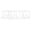 vidaXL Outdoor Dog Kennel Silver 6x6x2 m Galvanised Steel