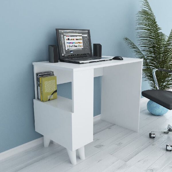 Homemania Computer Desk Paris 90x50x75 cm White