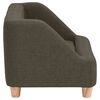 vidaXL Dog Sofa Dark Grey 95x63x39 cm Linen