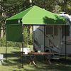 vidaXL Canopy Tent Manual Green 194 x 194 x 251 cm Fabric