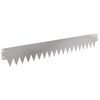 vidaXL Lawn Edging 30 pcs 103 x 15 cm metal Silver