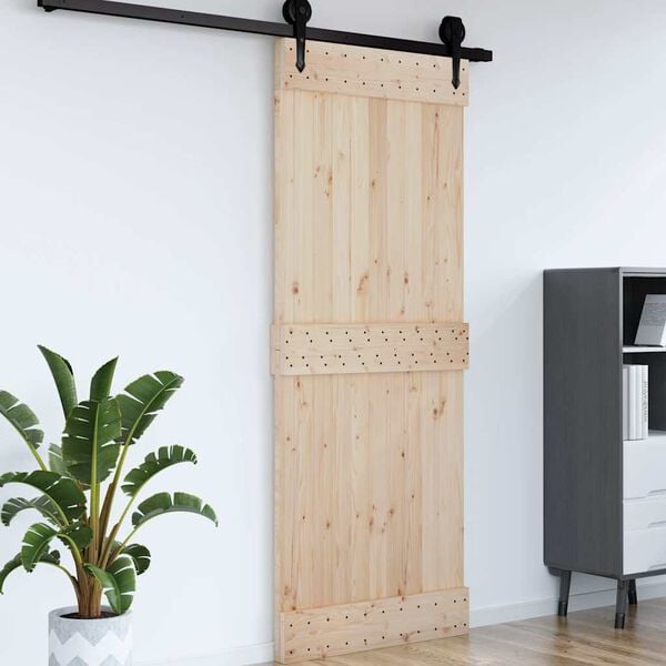 vidaXL Door NARVIK 80x210 cm Solid Wood Pine