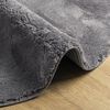 vidaXL Rug HUARTE Short Pile Soft and Washable Anthracite Ø 120 cm