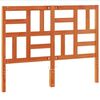 vidaXL Headboard Wax Brown 150 cm Solid Wood Pine