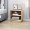 vidaXL Bedside Cabinet 40x34x40 cm Solid Wood Pine