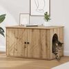 vidaXL Cat House Artisian Oak 85 x 55 x 50 cm Engineered Wood