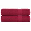 vidaXL Hand Towels FROGN 2 pcs Bordeaux 50 x 100 cm 360 100% Cotton