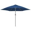 vidaXL Replacement Fabric for Outdoor Parasol Azure Blue 300 cm