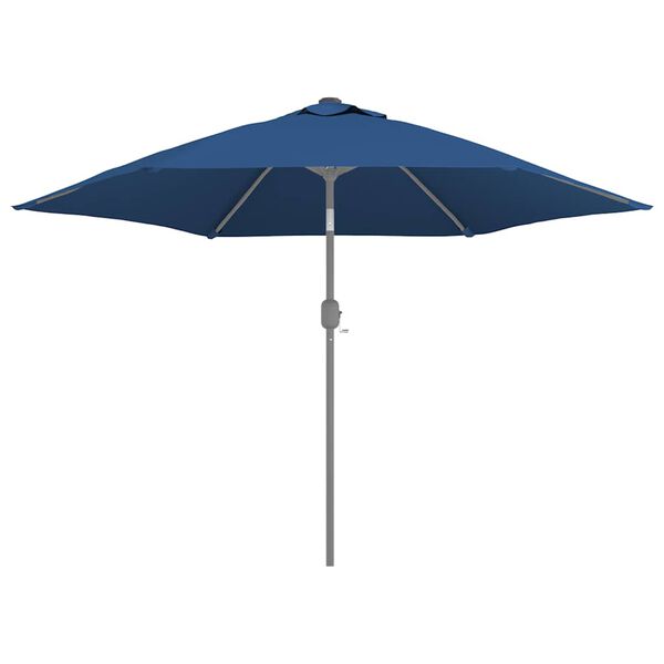 vidaXL Replacement Fabric for Outdoor Parasol Azure Blue 300 cm