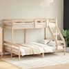 vidaXL Bunk Bed without Mattress 80x200/140x200 cm Solid Wood