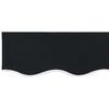 vidaXL Awning Replacement Fabric Black 480 x 345 cm Polyester