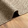 vidaXL Rug ZIZUR Beige 80x200 cm Jute Look Indoor and Outdoor