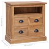 vidaXL Side Cabinet 60x30x60 cm Solid Teak