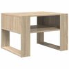 vidaXL Coffee Table Sonoma Oak 66 x 53 x 45 cm Engineered Wood