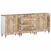 vidaXL Sideboards 3 pcs 60x33.5x75 cm Solid Wood Mango