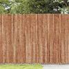 vidaXL Bark Fence Brown 400 x 150 cm Bark