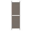 vidaXL 4-Panel Room Divider Anthracite 200x200 cm Fabric