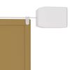 vidaXL Vertical Awning Beige 100x800 cm Oxford Fabric