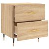 vidaXL Bedside Cabinet Sonoma Oak 40x35x47.5 cm Engineered Wood