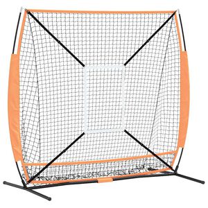 vidaXL Baseball Practice Net Folding Manual 180 x 89.5 x 152.5 cm