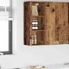 vidaXL Hanging Cabinet Riga Old Wood 30 x 29.5 x 80 cm Engineered Wood