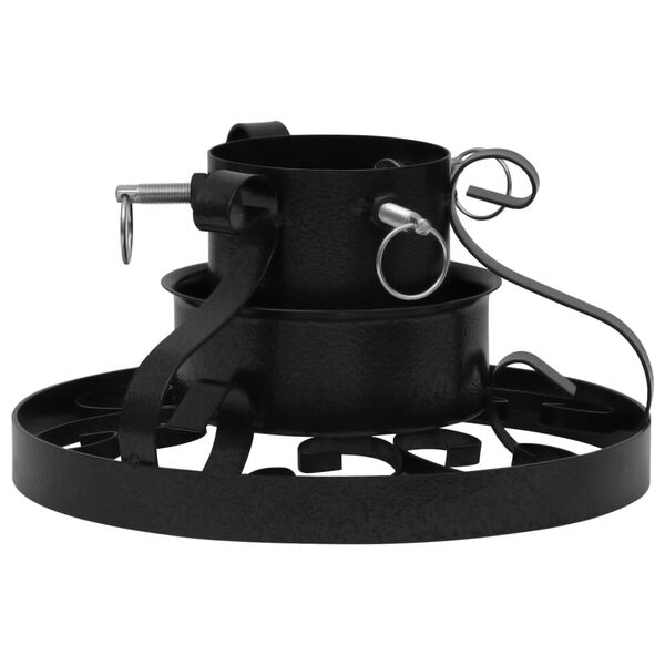 vidaXL Christmas Tree Stand Black 29x29x15.5 cm