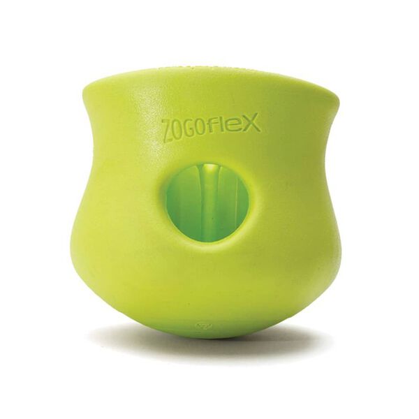 West Paw Dog Toy with Zogoflex Toppl Granny Smith Green S