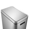 EKO Pedal Bin X-Cube 45 L Matte Silver