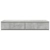 vidaXL Bed Drawers Concrete Grey 90 x 36.5 x 16.5 cm Engineered Wood