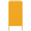 vidaXL Sideboard Mustard Yellow 68x39x79 cm Steel
