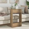 vidaXL Side Table Artisan Oak 40 x 38 x 62.5 cm Engineered Wood