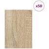 vidaXL Decor Panels 50 pcs Sonoma Oak 21 x 30 x 0.27 cm