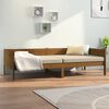 vidaXL Day Bed without Mattress Honey Brown Solid Wood Pine 80x200 cm