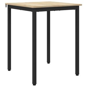 vidaXL Dining Tables 60 x 60 x 75 cm Engineered Wood Sonoma Oak Square