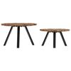 vidaXL Coffee Tables 2 pcs Solid Reclaimed Wood