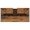 vidaXL Bathroom Furniture Set with Drawer Old Wood Engineered Wood
