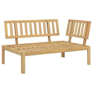 vidaXL Garden Pallet Corner Sofa Solid Wood Acacia