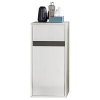 Trendteam Storage Wall Cabinet with Drawer Sol White