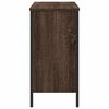 vidaXL Bathroom Sink Cabinet Brown Oak 80x30x60 cm Engineered Wood